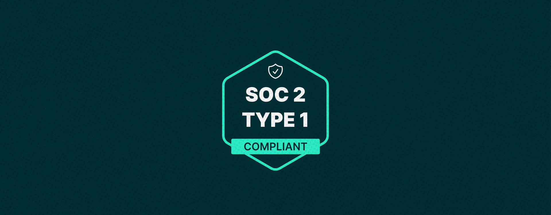 Badge graphic displaying “SOC 2 Type 1 Certified” with a shield icon, indicating CSTMR's compliance with security and trust standards.